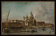 Santa Maria della Salute, Francesco Guardi  Italian, Oil on canvas