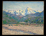 The Valley of the Nervia, Claude Monet  French, Oil on canvas