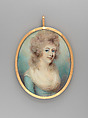 Portrait of a Woman, Said to Be Lady Sophia Boyle, Anne Foldsone Mee  British, Ivory