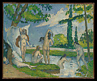 Bathers, Paul Cézanne  French, Oil on canvas