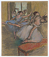 The Dancers, Edgar Degas French, Pastel and charcoal on paper
