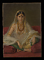 Portrait of a Mughal Woman, Francesco Renaldi  British, Oil on canvas