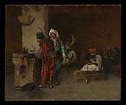 Cafe House, Cairo (Casting Bullets), Jean-Léon Gérôme French, Oil on canvas