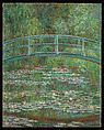Bridge over a Pond of Water Lilies, Claude Monet (French, Paris 1840–1926 Giverny), Oil on canvas