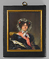 Portrait of a Woman, François-Théodore Rochard  French, Ivory