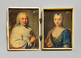 A Patrician Couple, Italian (Venetian) Painter Italian, Ivory