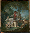 The Interrupted Sleep, François Boucher  French, Oil on canvas