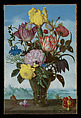 Bouquet of Flowers in a Roemer, Ambrosius Bosschaert the Elder  Dutch, Oil on wood