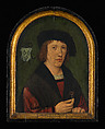 Portrait of a Young Man of the Van Steynoert Family, Netherlandish Painter  Netherlandish, Oil on wood