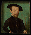 Portrait of a Man, Corneille de Lyon  Netherlandish, Oil on wood