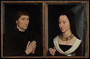 Tommaso di Folco Portinari (1428–1501); Maria Portinari (Maria Maddalena Baroncelli, born 1456), Hans Memling (Netherlandish, Seligenstadt, active by 1465–died 1494 Bruges), Oil on oak