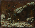 The Deer, Gustave Courbet French, Oil on canvas