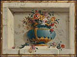 Vase of Flowers in a Niche, Michel Bruno Bellengé  French, Oil on canvas