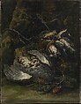 A Partridge and Small Game Birds, Jan Fyt Flemish, Oil on canvas