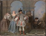 The French Comedians, Antoine Watteau (French, Valenciennes 1684–1721 Nogent-sur-Marne), Oil on canvas