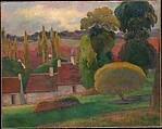 A Farm in Brittany, Paul Gauguin French, Oil on canvas