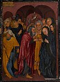 The Marriage of the Virgin, Michelino da Besozzo (Michelino de Mulinari) Italian, Tempera and gold on wood