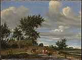 A Country Road, Salomon van Ruysdael  Dutch, Oil on canvas