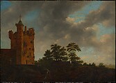 The Old Castle, Emanuel Murant  Dutch, Oil on wood