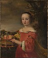 Petronella Elias (1648–1667) with a Basket of Fruit, Ferdinand Bol Dutch, Oil on canvas