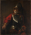 Man in Armor (Mars?), Rembrandt Dutch, Oil on canvas