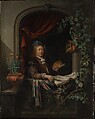 Self-Portrait, Gerrit Dou  Dutch, Oil on wood