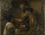 Pilate Washing His Hands, Rembrandt Dutch, Oil on canvas