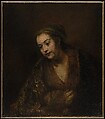 Hendrickje Stoffels (1626–1663), Rembrandt (Rembrandt van Rijn) Dutch, Oil on canvas