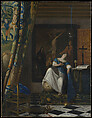 Allegory of the Catholic Faith, Johannes Vermeer Dutch, Oil on canvas