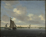 Marine, Salomon van Ruysdael  Dutch, Oil on wood
