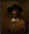 Man with a Beard, Rembrandt Dutch, Oil on canvas