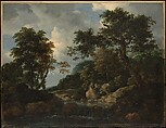 The Forest Stream, Jacob van Ruisdael  Dutch, Oil on canvas