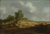 Landscape with a Cottage, Pieter de Molijn  Dutch, Oil on wood