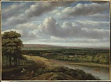 An Extensive Wooded Landscape, Philips Koninck  Dutch, Oil on canvas