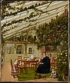 The Family of Mr. Westphal in the Conservatory, Eduard Gaertner  German, Oil on canvas