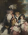 Lady Smith (Charlotte Delaval) and Her Children (George Henry, Louisa, and Charlotte), Sir Joshua Reynolds British, Oil on canvas