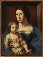 Virgin and Child, Copy after Jan Gossart (called Mabuse) (Netherlandish, after 1522), Oil on wood