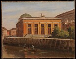 Thorvaldsens Museum, Copenhagen, Constantin Hansen  Danish, Oil on paper, laid down on canvas
