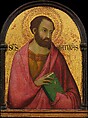 Saint Matthias, Simone Martini  Italian, Tempera on wood, gold ground