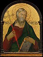 Saint Andrew, Simone Martini  Italian, Tempera on wood, gold ground