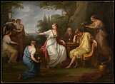 The Sorrow of Telemachus, Angelica Kauffmann  Swiss, Oil on canvas