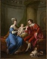 Edward Smith Stanley (1752–1834), Twelfth Earl of Derby, Elizabeth, Countess of Derby (Lady Elizabeth Hamilton, 1753–1797), and Their Son (Edward Smith Stanley, 1775–1851), Angelica Kauffmann (Swiss, Chur 1741–1807 Rome), Oil on canvas