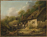The Bell Inn, George Morland British, Oil on canvas