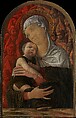 Madonna and Child with Seraphim and Cherubim, Andrea Mantegna Italian, Tempera and gold on wood