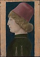 Portrait of a Young Man, Cosmè Tura (Cosimo di Domenico di Bonaventura) (Italian, Ferrara ca. 1433–1495 Ferrara), Tempera on wood