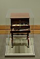 Painter's Table, Mahogany; poplar, cherry, oak, and beech secondary woods; brass decorative hardware; silverplated brass hinges and lock