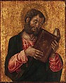 A Saint (Mark?) Reading, Bartolomeo Vivarini  Italian, Tempera on wood, gold ground
