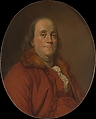 Benjamin Franklin (1706–1790), Workshop of Joseph Siffred Duplessis (French, Carpentras 1725–1802 Versailles), Oil on canvas