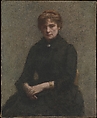 Portrait of a Woman, Henri Fantin-Latour  French, Oil on canvas