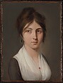 Portrait of a Young Woman, Louis Léopold Boilly  French, Oil on paper, laid down on canvas